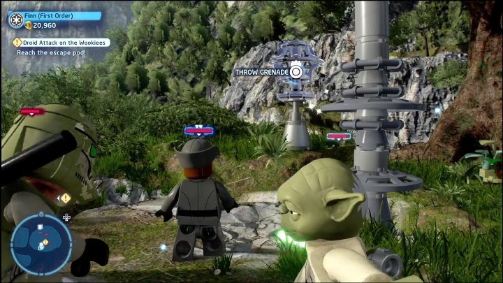 One of the parts can be obtained by destroying the 3 turrets placed on the map - LEGO Skywalker Saga: Revenge of the Sith - collectibles and rewards, list of all - LEGO Skywalker Saga: Minikits - LEGO Skywalker Saga Guide