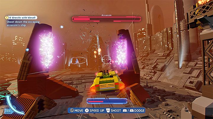 While playing the mission, you will come across obstacles in the form of large discharge gates - LEGO Skywalker Saga: A Wrestle with Wesell - walkthrough - LEGO Skywalker Saga: Episode 2 - Attack of the Clones - LEGO Skywalker Saga Guide