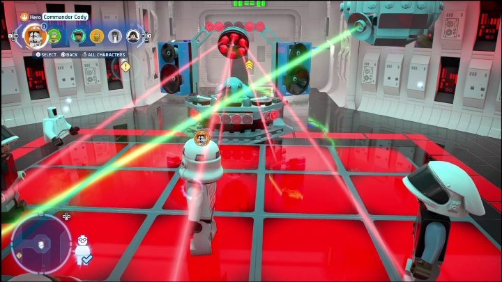 If you keep walking, you could come upon a room where a small party is taking place - LEGO Skywalker Saga: A New Hope - list of collectibles and rewards - LEGO Skywalker Saga: Minikits - LEGO Skywalker Saga Guide