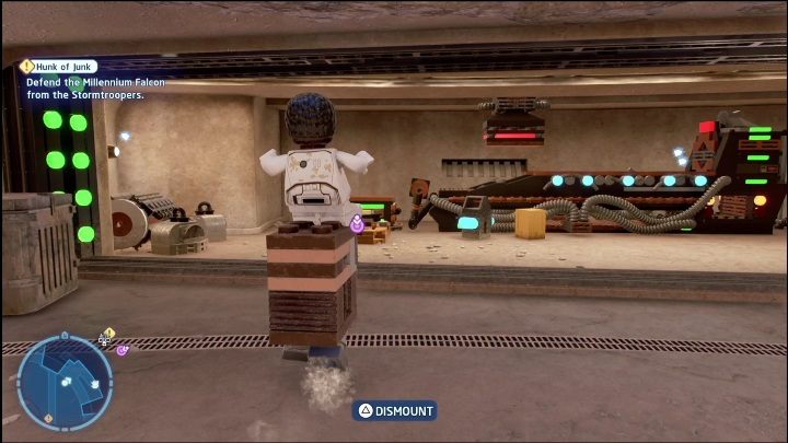 You'll need a special vehicle to reach the next part of the minikit - LEGO Skywalker Saga: A New Hope - list of collectibles and rewards - LEGO Skywalker Saga: Minikits - LEGO Skywalker Saga Guide