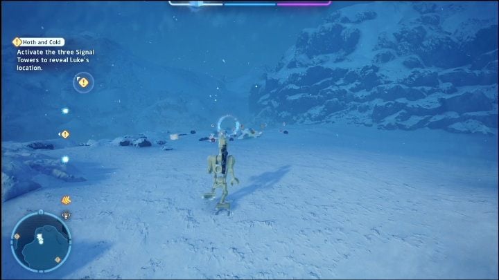 You can reach the next collectible by using a special vehicle - LEGO Skywalker Saga: The Empire Strikes Back - list of collectibles and rewards - LEGO Skywalker Saga: Minikits - LEGO Skywalker Saga Guide