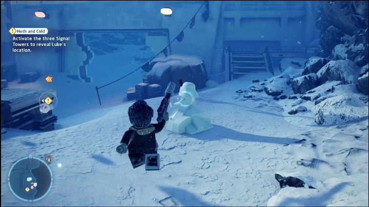 You'll obtain this collectible for destroying all five snowmen on the map - LEGO Skywalker Saga: The Empire Strikes Back - list of collectibles and rewards - LEGO Skywalker Saga: Minikits - LEGO Skywalker Saga Guide