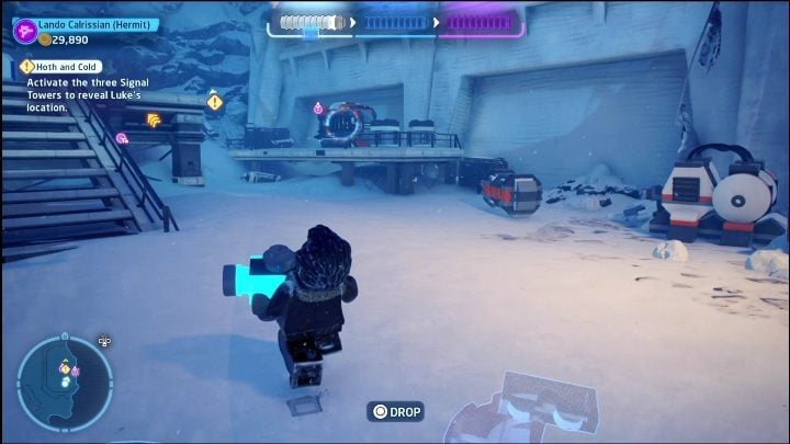 The final part of the minikit is hidden in the chest - LEGO Skywalker Saga: The Empire Strikes Back - list of collectibles and rewards - LEGO Skywalker Saga: Minikits - LEGO Skywalker Saga Guide