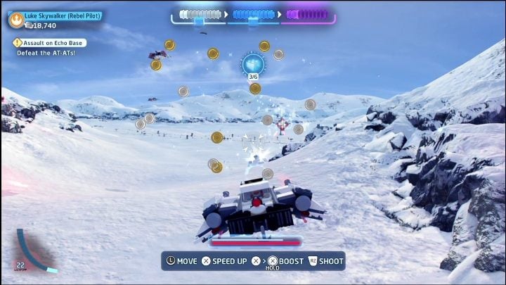 The last element of the set is available in the second part of the location - LEGO Skywalker Saga: The Empire Strikes Back - list of collectibles and rewards - LEGO Skywalker Saga: Minikits - LEGO Skywalker Saga Guide