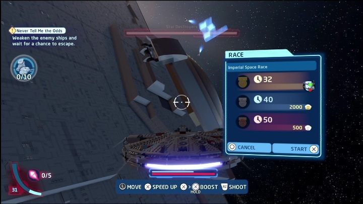 For the next part, you'll need to place first in the race - LEGO Skywalker Saga: The Empire Strikes Back - list of collectibles and rewards - LEGO Skywalker Saga: Minikits - LEGO Skywalker Saga Guide