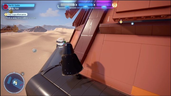 You need to jump off the main part of the ship to obtain the level's final collectible - LEGO Skywalker Saga: Return of the Jedi - list of collectibles and rewards - LEGO Skywalker Saga: Minikits - LEGO Skywalker Saga Guide