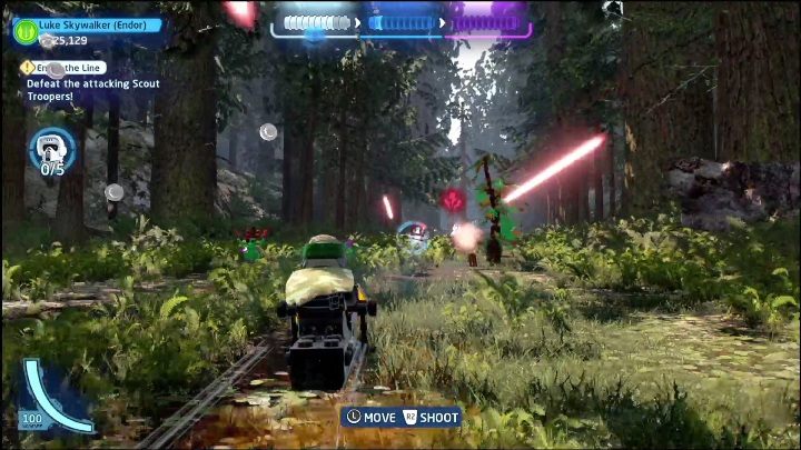 This part of the set can be obtained by shooting enemies - LEGO Skywalker Saga: Return of the Jedi - list of collectibles and rewards - LEGO Skywalker Saga: Minikits - LEGO Skywalker Saga Guide