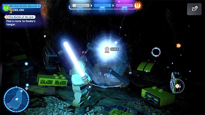 You'll need to move slowly if you decide to cross them - LEGO Skywalker Saga: The Battle of the Jedi - walkthrough - LEGO Skywalker Saga: Episode 2 - Attack of the Clones - LEGO Skywalker Saga Guide