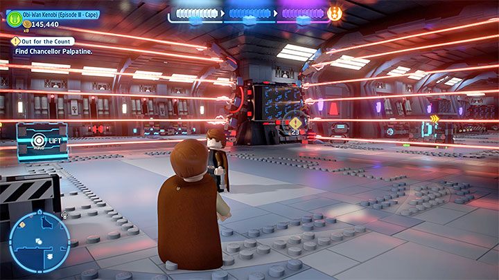 Go forward - LEGO Skywalker Saga: Out for the Count - walkthrough - LEGO Skywalker Saga: Episode 3 - Revenge of the Sith - LEGO Skywalker Saga Guide