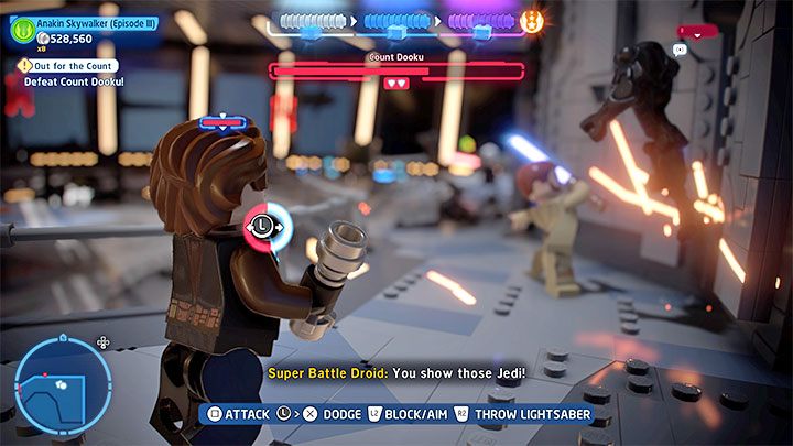 The boss' - LEGO Skywalker Saga: Out for the Count - walkthrough - LEGO Skywalker Saga: Episode 3 - Revenge of the Sith - LEGO Skywalker Saga Guide