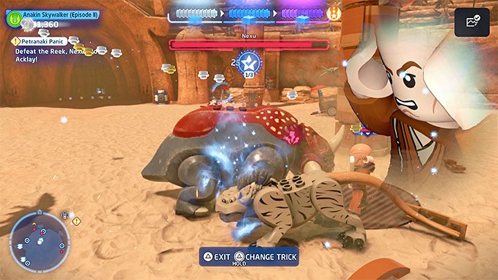 This level features 3 challenges - LEGO Skywalker Saga: Petranaki Panic - walkthrough - LEGO Skywalker Saga: Episode 2 - Attack of the Clones - LEGO Skywalker Saga Guide