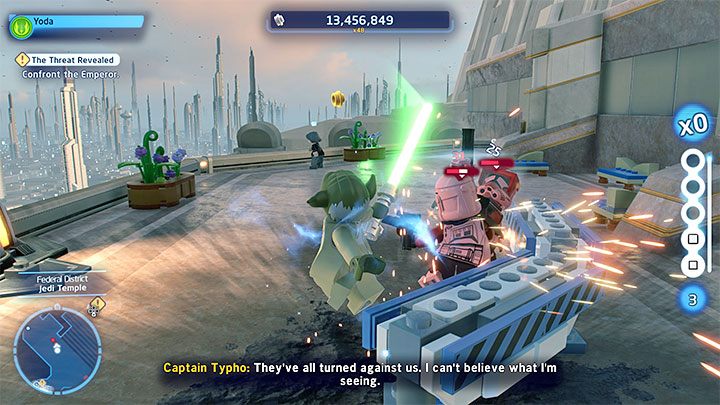 Your objective is to confront Emperor Palpatine - Darth Sidious - LEGO Skywalker Saga: Senate Showdown - walkthrough - LEGO Skywalker Saga: Episode 3 - Revenge of the Sith - LEGO Skywalker Saga Guide