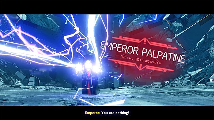 Emperor Palpatine is the final boss of the Be With Me mission - LEGO Skywalker Saga: Emperor - boss, how to beat? - LEGO Skywalker Saga: Bosses - LEGO Skywalker Saga Guide