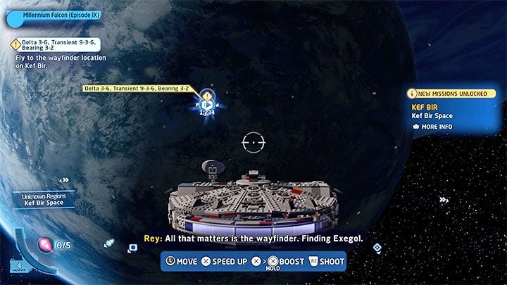 After watching the cut-scenes, you will find yourself in Kef Bir Space - LEGO Skywalker Saga: The Strength To Do It - walkthrough - LEGO Skywalker Saga: Episode 9 - The Rise of Skywalker - LEGO Skywalker Saga Guide