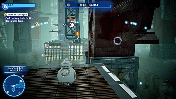 When exploring the wreckage, Rey and BB-8 need to cooperate - LEGO Skywalker Saga: The Strength To Do It - walkthrough - LEGO Skywalker Saga: Episode 9 - The Rise of Skywalker - LEGO Skywalker Saga Guide