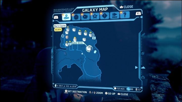 17 - LEGO Skywalker Saga: Mazs Castle - list of all puzzles - LEGO Skywalker Saga: Takodona - LEGO Skywalker Saga Guide