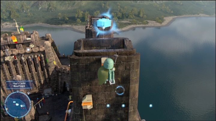 You will get this collectible after climbing to the top of the tower - LEGO Skywalker Saga: Mazs Castle - list of all puzzles - LEGO Skywalker Saga: Takodona - LEGO Skywalker Saga Guide