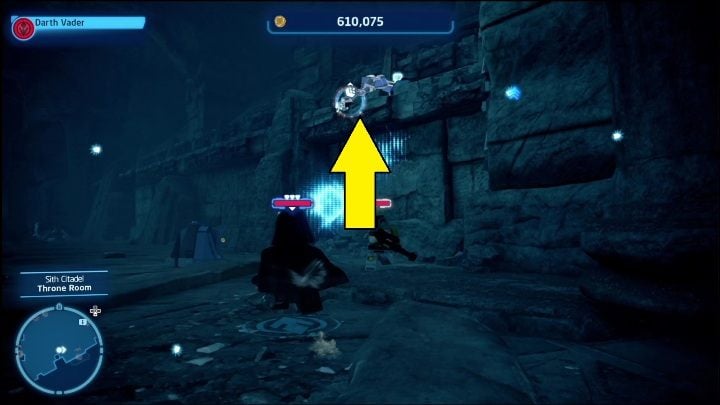 This collectible is on a rock ledge - LEGO Skywalker Saga: Sith Citadel - list of all puzzles - LEGO Skywalker Saga: Exegol - LEGO Skywalker Saga Guide