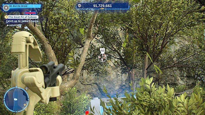 The collectible is hidden in a locked container, but solving the puzzle is very simple - LEGO Skywalker Saga: Resistance Base - list of all puzzles - LEGO Skywalker Saga: DQar - LEGO Skywalker Saga Guide