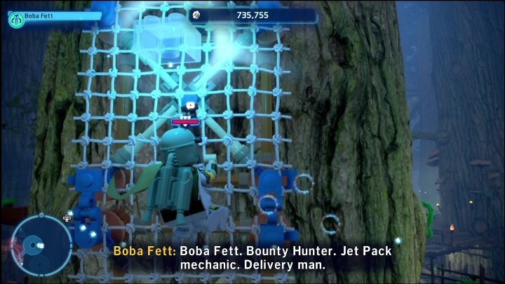 You can get to this collectible by using the Scavenger's gadgets - LEGO Skywalker Saga: Ewok Village - list of all puzzles - LEGO Skywalker Saga: Endor - LEGO Skywalker Saga Guide