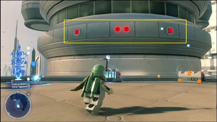 You need two types of characters to get this brick - LEGO Skywalker Saga: Federal District - list of puzzles - LEGO Skywalker Saga: Coruscant - LEGO Skywalker Saga Guide