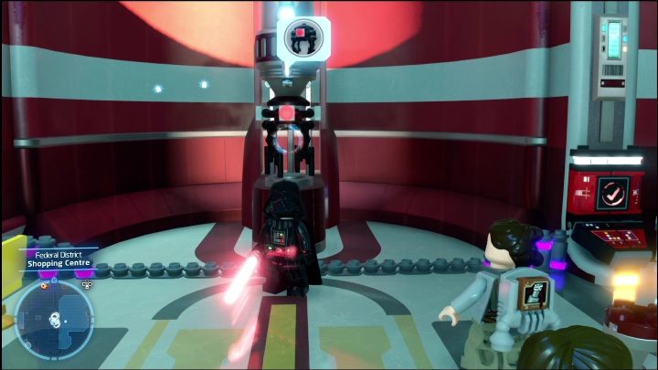 You can buy this collectible for 5,000 studs - LEGO Skywalker Saga: Federal District - list of puzzles - LEGO Skywalker Saga: Coruscant - LEGO Skywalker Saga Guide