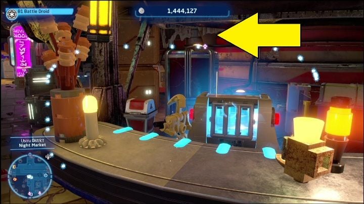 This brick is locked in a crate - LEGO Skywalker Saga: Uscru District - list of all puzzles - LEGO Skywalker Saga: Coruscant - LEGO Skywalker Saga Guide