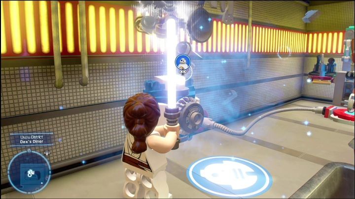 This collectible can be found in a roadside bar - LEGO Skywalker Saga: Uscru District - list of all puzzles - LEGO Skywalker Saga: Coruscant - LEGO Skywalker Saga Guide