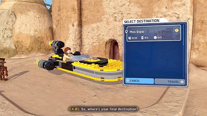 In some cases , there may be several open locations on the surface of the same planet - LEGO Skywalker Saga: Open locations and levels - how do they differ? - LEGO Skywalker Saga: Basics - LEGO Skywalker Saga Guide