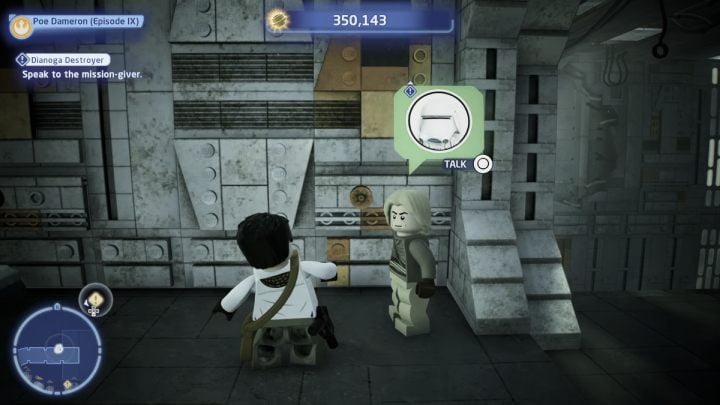Talk to the quest giver in the ruins of Death Star II and accept the mission - LEGO Skywalker Saga: Dianoga Destroyer - walkthrough - LEGO Skywalker Saga: Kef Bir - Disaster site - LEGO Skywalker Saga Guide