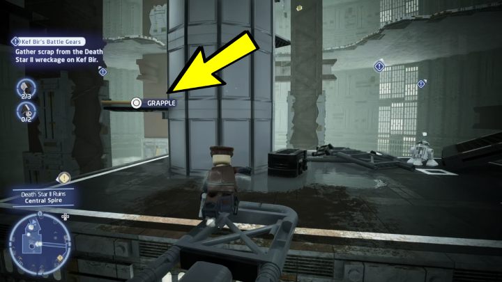 1 - LEGO Skywalker Saga: Kef Birs Battle Gears - walkthrough - LEGO Skywalker Saga: Kef Bir - Disaster site - LEGO Skywalker Saga Guide