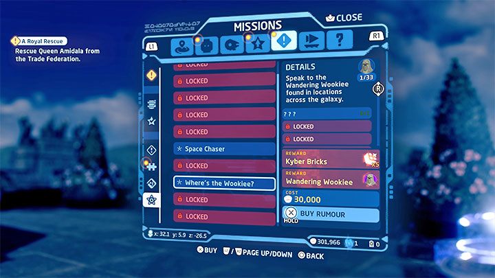 Wandering Wookiees are NPCs hidden in different parts of the galaxy - LEGO Skywalker Saga: Wheres the Wookiee? - list of all (part 1) - LEGO Skywalker Saga: Challenges - LEGO Skywalker Saga Guide