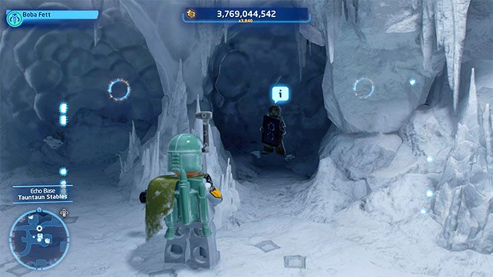 The Wookiee stands in one of the dimly lit alleys - LEGO Skywalker Saga: Wheres the Wookiee? - list of all (part 1) - LEGO Skywalker Saga: Challenges - LEGO Skywalker Saga Guide