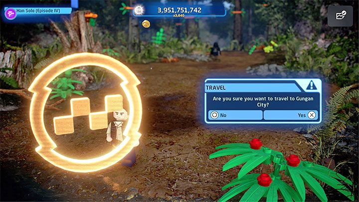 After landing in a location with a lake, you won't find the Wookiee right away - LEGO Skywalker Saga: Wheres the Wookiee? - list of all (part 1) - LEGO Skywalker Saga: Challenges - LEGO Skywalker Saga Guide