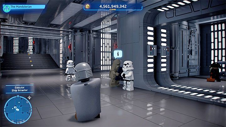 After boarding the Executor, you will find the Wookiee in one of the corridors in the northern part of the ship - LEGO Skywalker Saga: Wheres the Wookiee? - list of all (part 2) - LEGO Skywalker Saga: Challenges - LEGO Skywalker Saga Guide