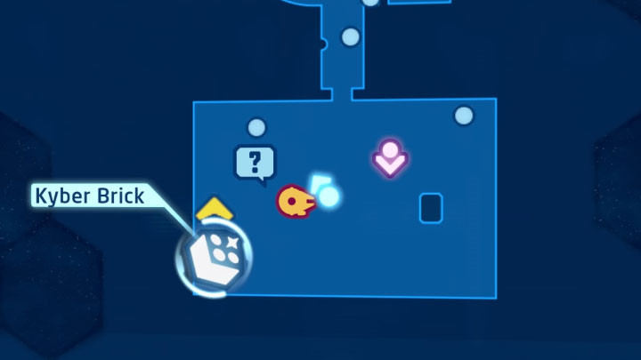 The brick is high in the south-western part of the "starting" hangar - LEGO Skywalker Saga: Death Star II (Death Star II) - unlocking and list of all puzzles - LEGO Skywalker Saga: Flagships - LEGO Skywalker Saga Guide