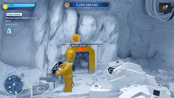 Return to the south with the code - LEGO Skywalker Saga: Frosty Rebels - walkthrough - LEGO Skywalker Saga: Challenges - LEGO Skywalker Saga Guide