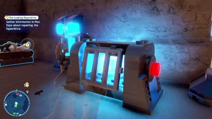 The second one is on a rooftop reachable by climbing the ladder and walking across the plank - LEGO Skywalker Saga: Mos Espa - list of all puzzles - LEGO Skywalker Saga: Tatooine - LEGO Skywalker Saga Guide