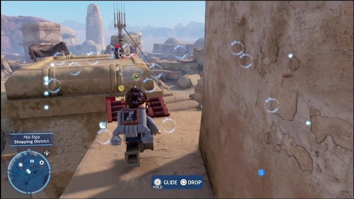 The first thing you have to do is enter the building - LEGO Skywalker Saga: Mos Espa - list of all puzzles - LEGO Skywalker Saga: Tatooine - LEGO Skywalker Saga Guide