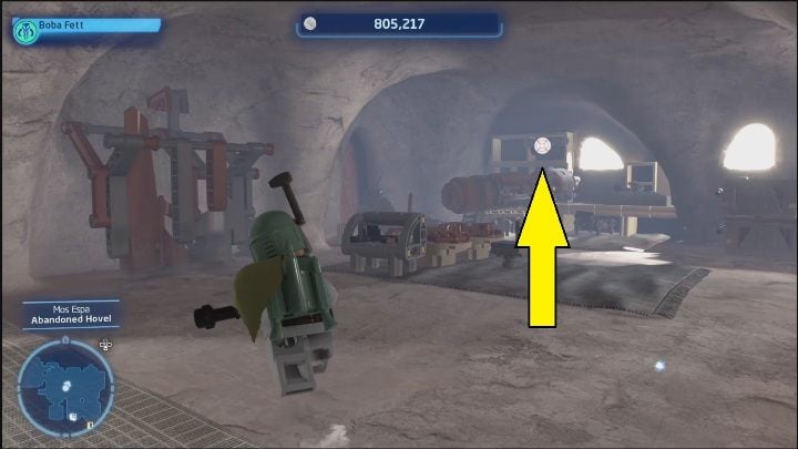 This brick can be found inside the building - LEGO Skywalker Saga: Mos Espa - list of all puzzles - LEGO Skywalker Saga: Tatooine - LEGO Skywalker Saga Guide