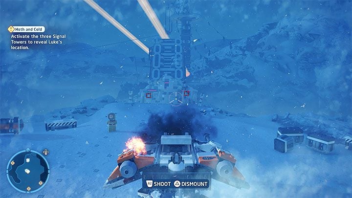 Your main objective in this stage is to activate 3 Signal Towers in order to determine the whereabouts of Luke Skywalker - LEGO Skywalker Saga: Hoth and Cold - walkthrough - LEGO Skywalker Saga: Episode 5 - The Empire Strikes Back - LEGO Skywalker Saga Guide