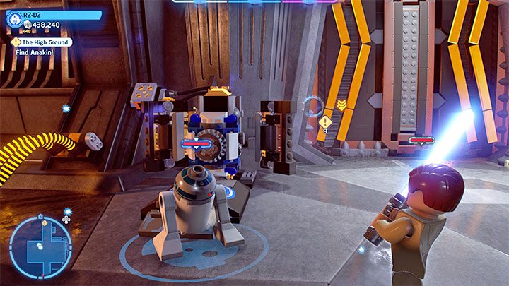 Now the first chase after Anakin will start - LEGO Skywalker Saga: Anakin Skywalker - boss, how to beat? - LEGO Skywalker Saga: Bosses - LEGO Skywalker Saga Guide