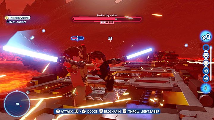 Wait patiently for the levitating platforms to stop moving - LEGO Skywalker Saga: The High Ground - walkthrough - LEGO Skywalker Saga: Episode 3 - Revenge of the Sith - LEGO Skywalker Saga Guide