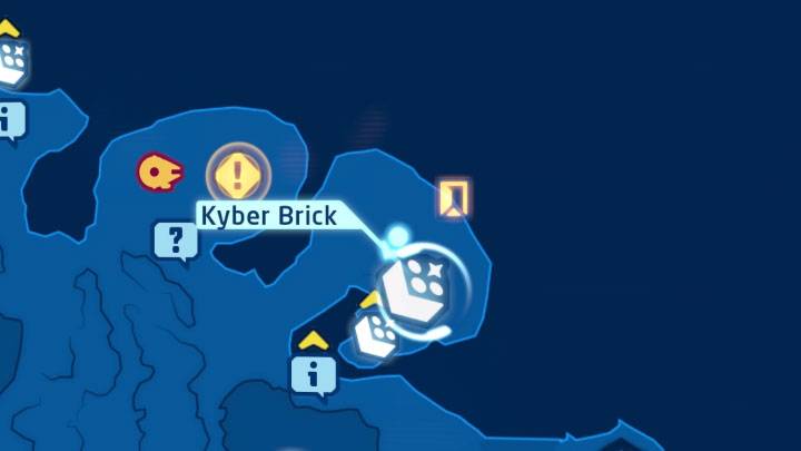 Collectible: Puzzle - Kyber Brick - LEGO Skywalker Saga: Dragonsnake Bog - list of all puzzles - LEGO Skywalker Saga: Dagobah - LEGO Skywalker Saga Guide