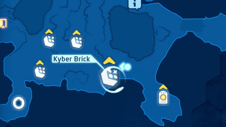 Collectible: Puzzle - Kyber Brick - LEGO Skywalker Saga: Dragonsnake Bog - list of all puzzles - LEGO Skywalker Saga: Dagobah - LEGO Skywalker Saga Guide