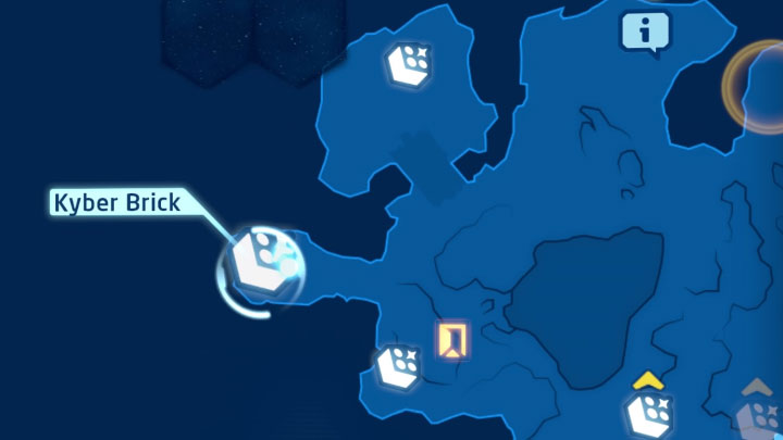 Collectible: Puzzle - Kyber Brick - LEGO Skywalker Saga: Dragonsnake Bog - list of all puzzles - LEGO Skywalker Saga: Dagobah - LEGO Skywalker Saga Guide