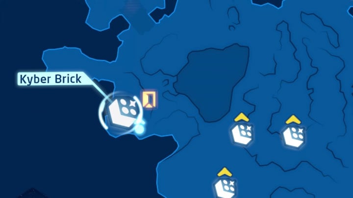 Collectible: Puzzle - Kyber Brick - LEGO Skywalker Saga: Dragonsnake Bog - list of all puzzles - LEGO Skywalker Saga: Dagobah - LEGO Skywalker Saga Guide