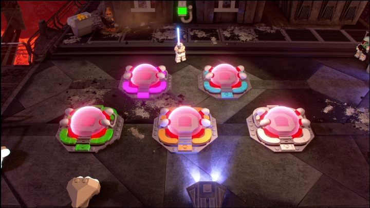 You can find this ship in the western part of the area - LEGO Skywalker Saga: Mining Complex - list of all puzzles - LEGO Skywalker Saga: Mustafar - LEGO Skywalker Saga Guide