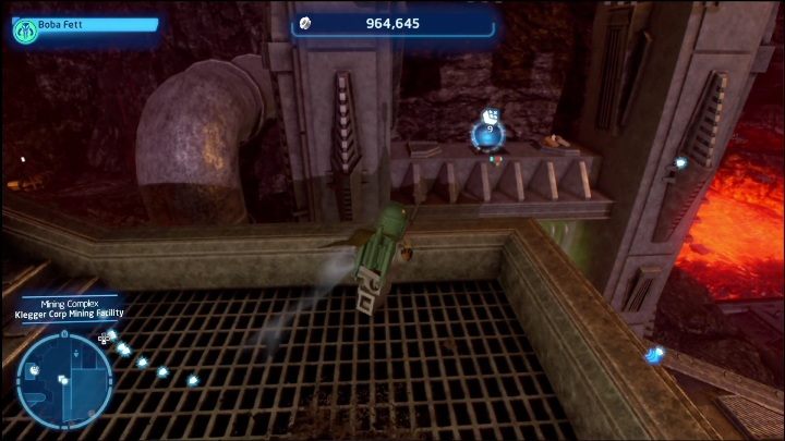 Right above the Toxic Trouble collectible you'll see yet another one - LEGO Skywalker Saga: Mining Complex - list of all puzzles - LEGO Skywalker Saga: Mustafar - LEGO Skywalker Saga Guide