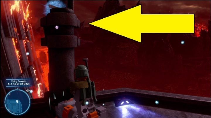 This collectible is locked in a container - LEGO Skywalker Saga: Mining Complex - list of all puzzles - LEGO Skywalker Saga: Mustafar - LEGO Skywalker Saga Guide